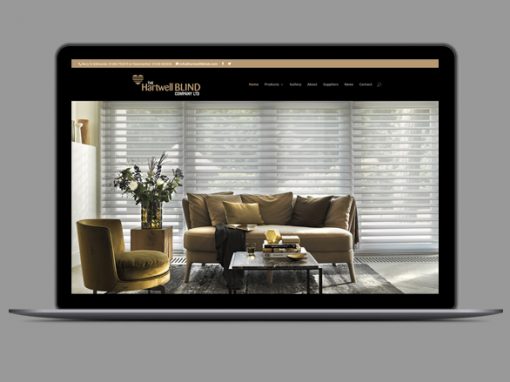 Hartwell Blinds Website Design