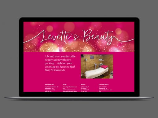 Levette’s Beauty Website Design
